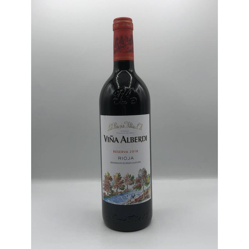 Vin rouge espagnol Viña Alberdi Rioja Reserva 2018 - Bodegas La Rioja Alta