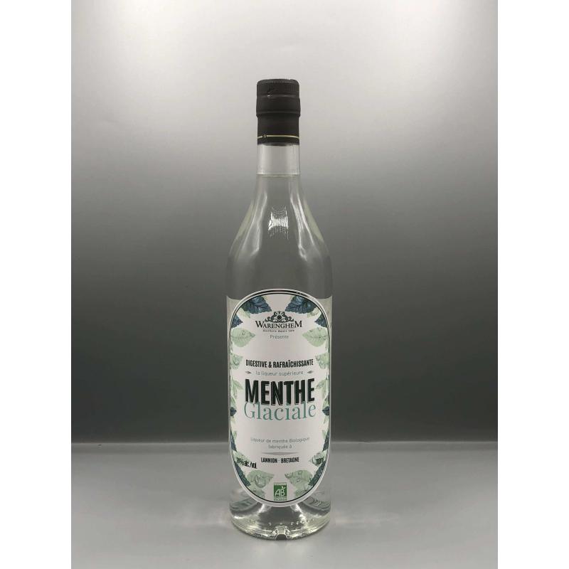 Liqueur de menthe glaciale bio - Distillerie Warenghem