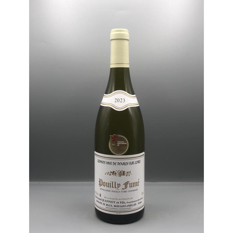 Vin Blanc AOC Pouilly-Fumé - Domaine de Riaux Bertrand Jeannot et Fils