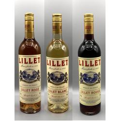 Lillet blanc, rosé, rouge