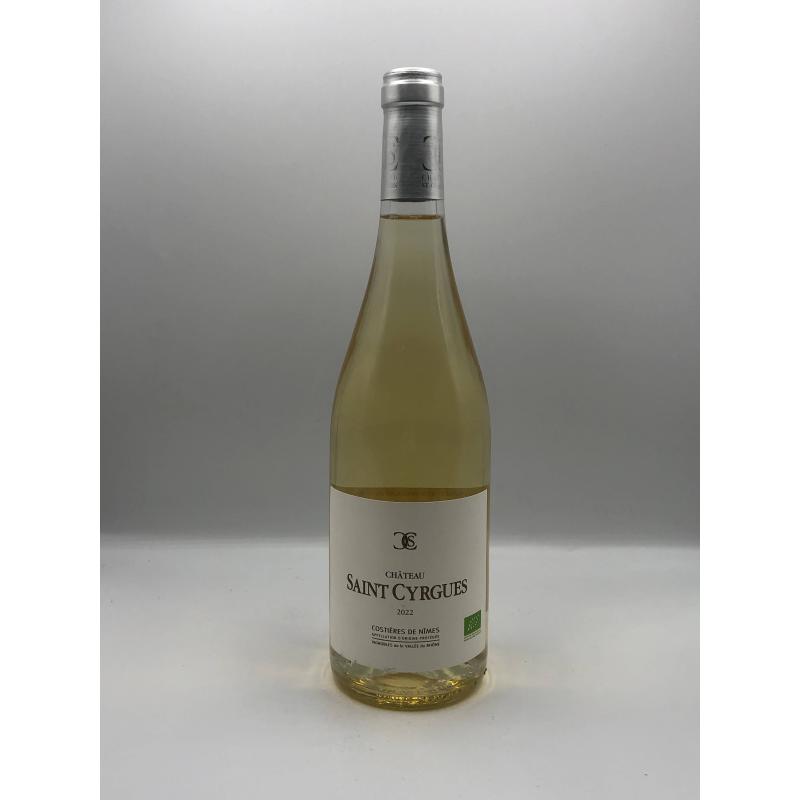 Vin Blanc BIO AOP Costières de Nîmes - Château Saint Cyrgues