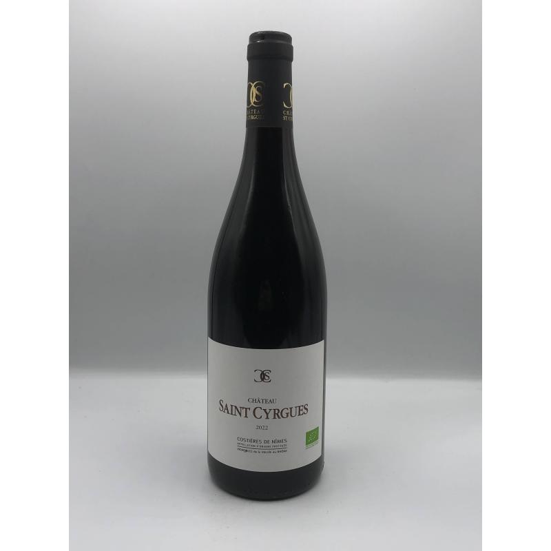 Vin Rouge Bio AOP Costières de Nîmes - Château Saint Cyrgues