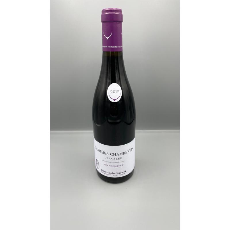 Charmes Chambertin Domaine du Couvent 2017