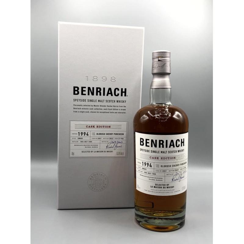 Benriach 27 ans 1994 Oloroso Puncheon