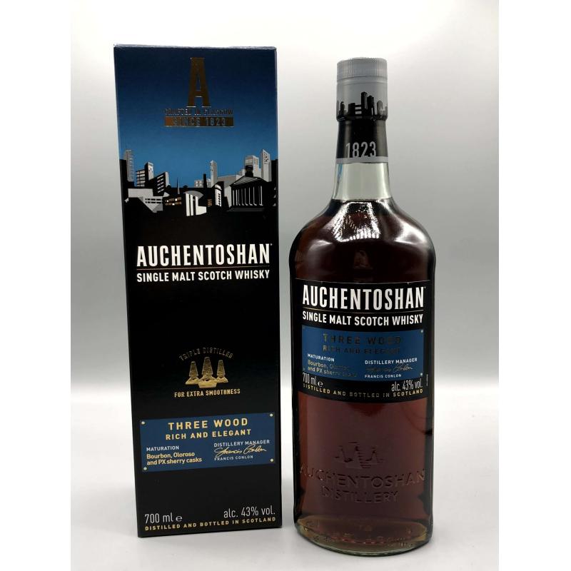 Auchentoschan Three Wood : Whisky écossais