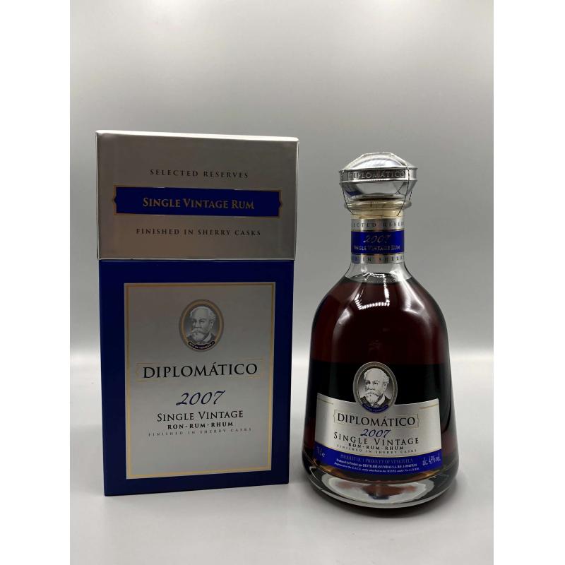 Diplomatico Vintage 2007 : Rhum Venezuela